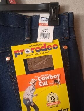 Wrangler Men’s Jeans Dark Blue Cowboy Cut - ProRodeo